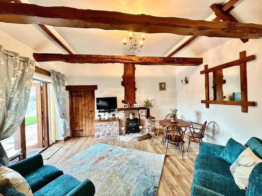 Detached One Level Stone Barn Villa Llangwm-Isaf Exterior foto