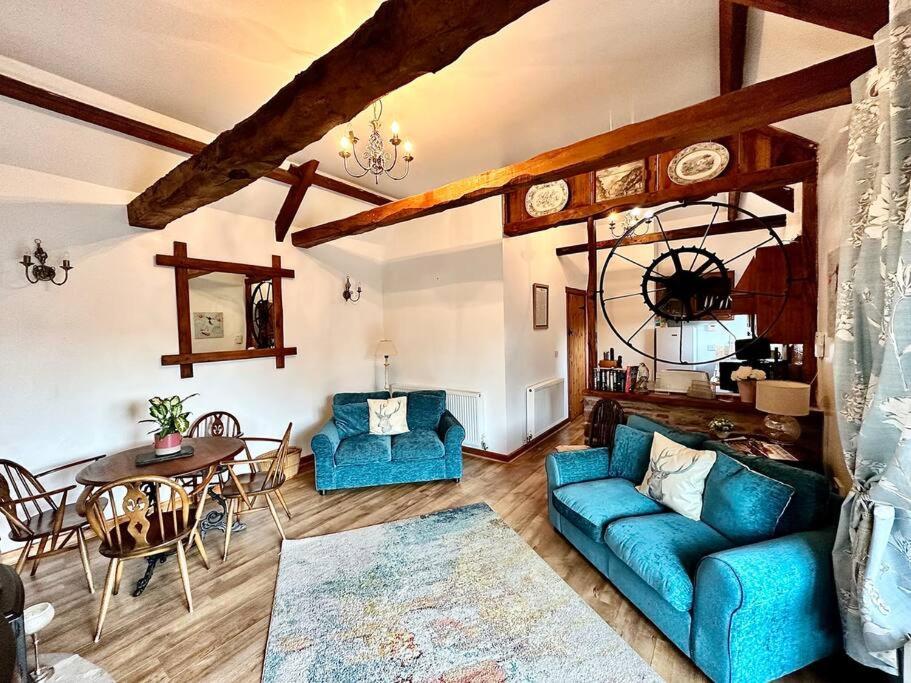Detached One Level Stone Barn Villa Llangwm-Isaf Exterior foto